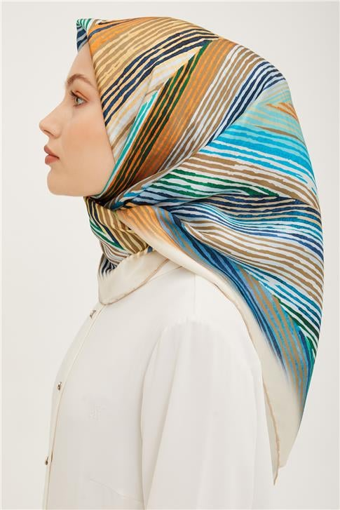 Armine Twill İpek Eşarp 23Ya8955 37