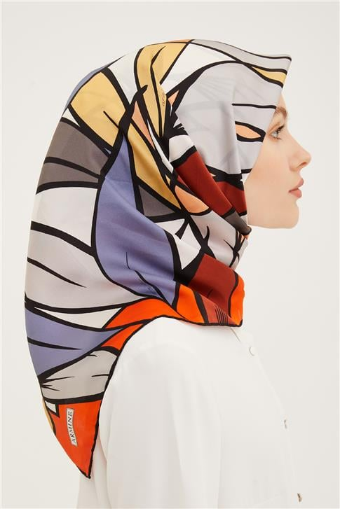 Armine Twill İpek Eşarp 23Ya8957 31