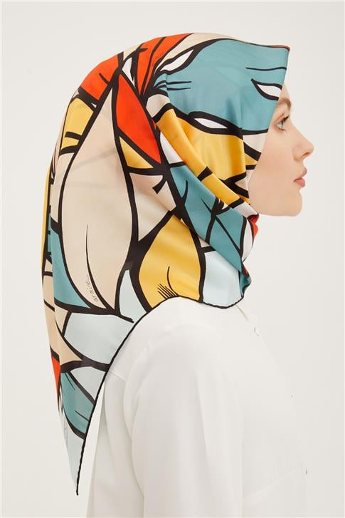 Armine Twill İpek Eşarp 23Ya8957 35