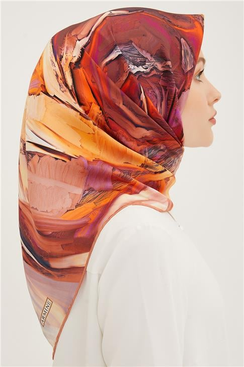 Armine Twill İpek Eşarp 23Ya8958 02