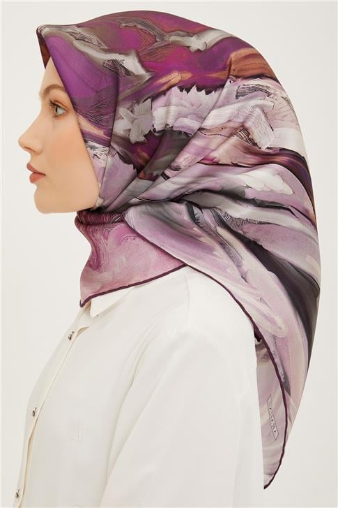 Armine Twill İpek Eşarp 23Ya8958 06