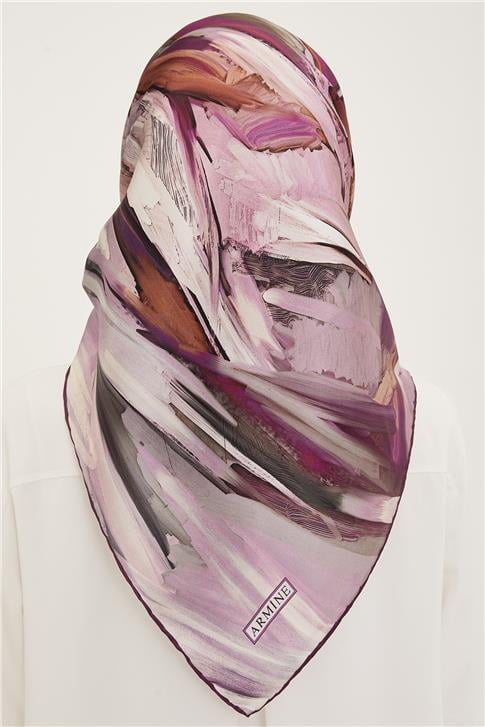 Armine Twill İpek Eşarp 23Ya8958 06