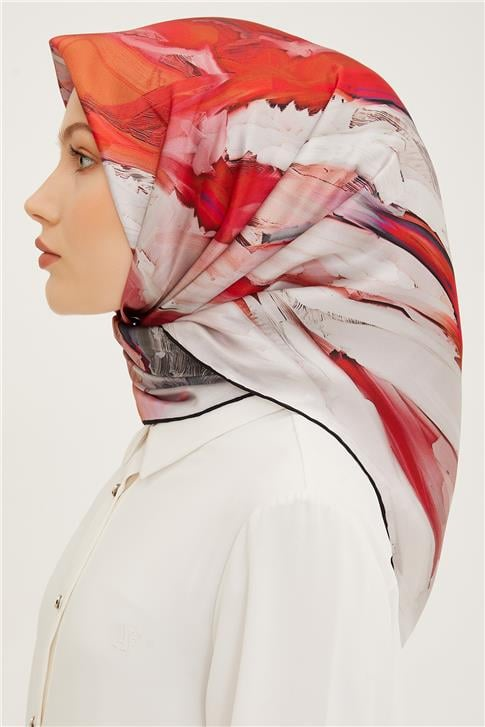 Armine Twill İpek Eşarp 23Ya8958 55
