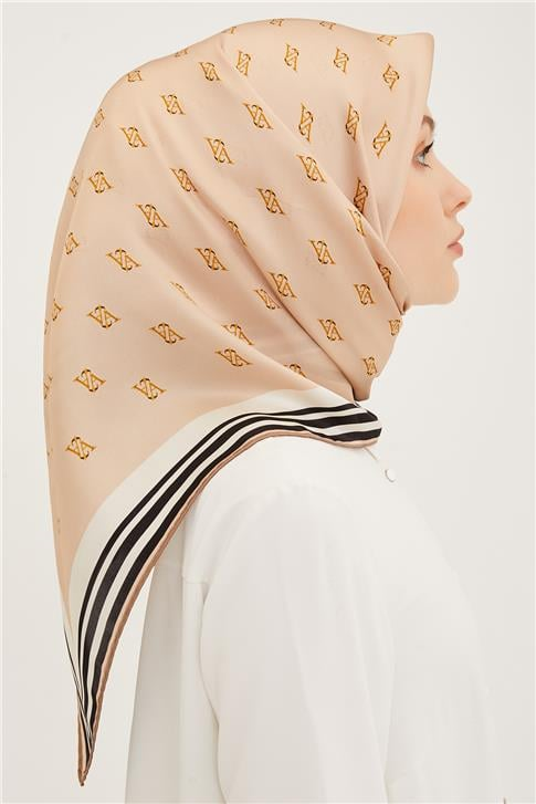 Armine Twill İpek Eşarp 23Ya8959 36
