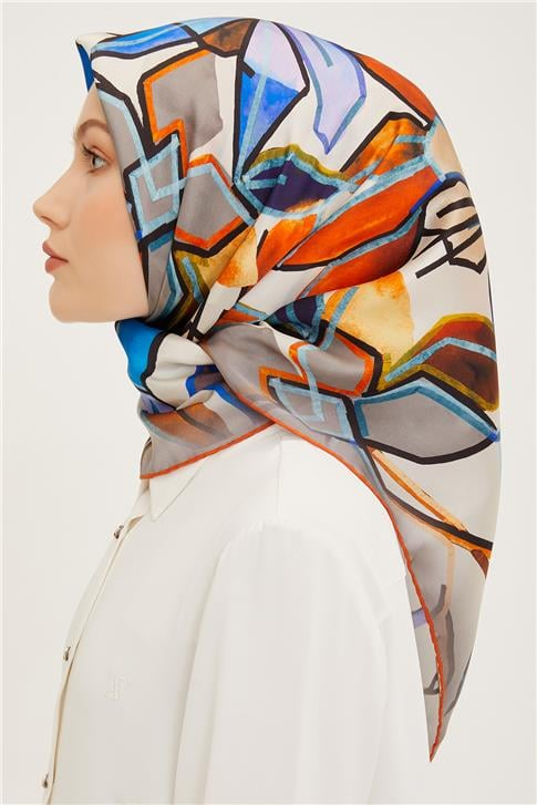 Armine Twill İpek Eşarp 23Ya8962 03