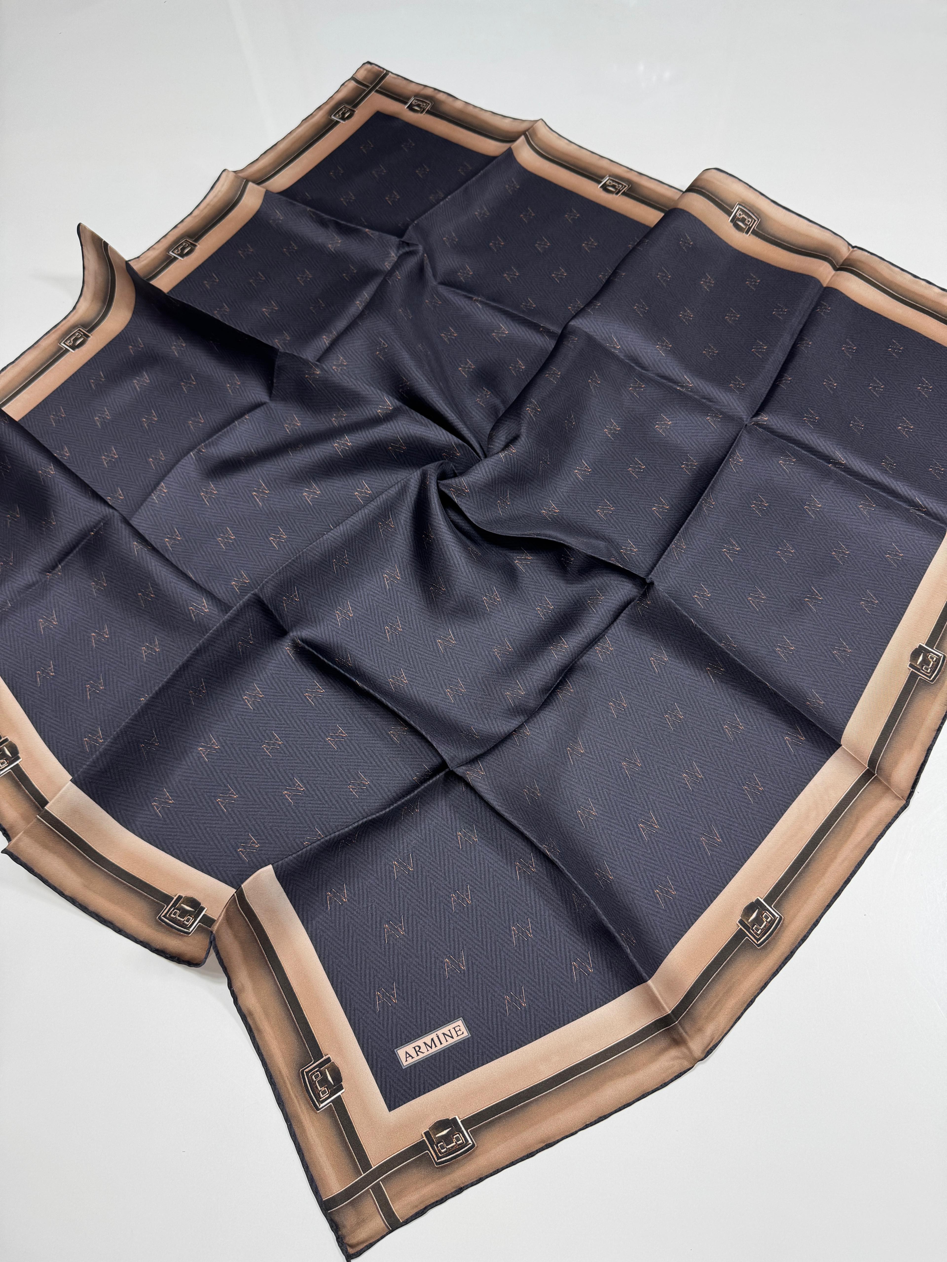 Armine Twill İpek Eşarp 8015-61T