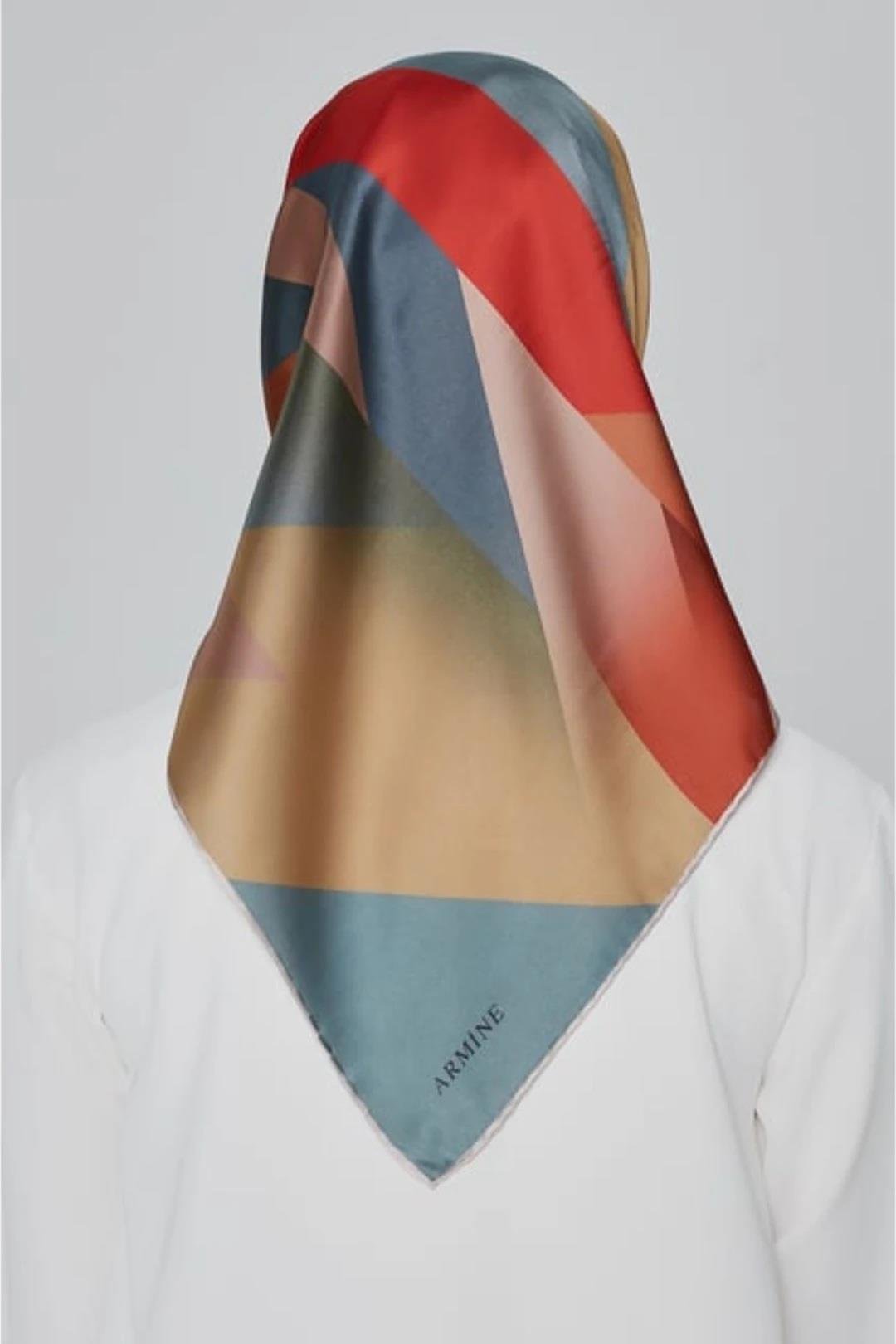 Armine Twill İpek Eşarp 8424-23T