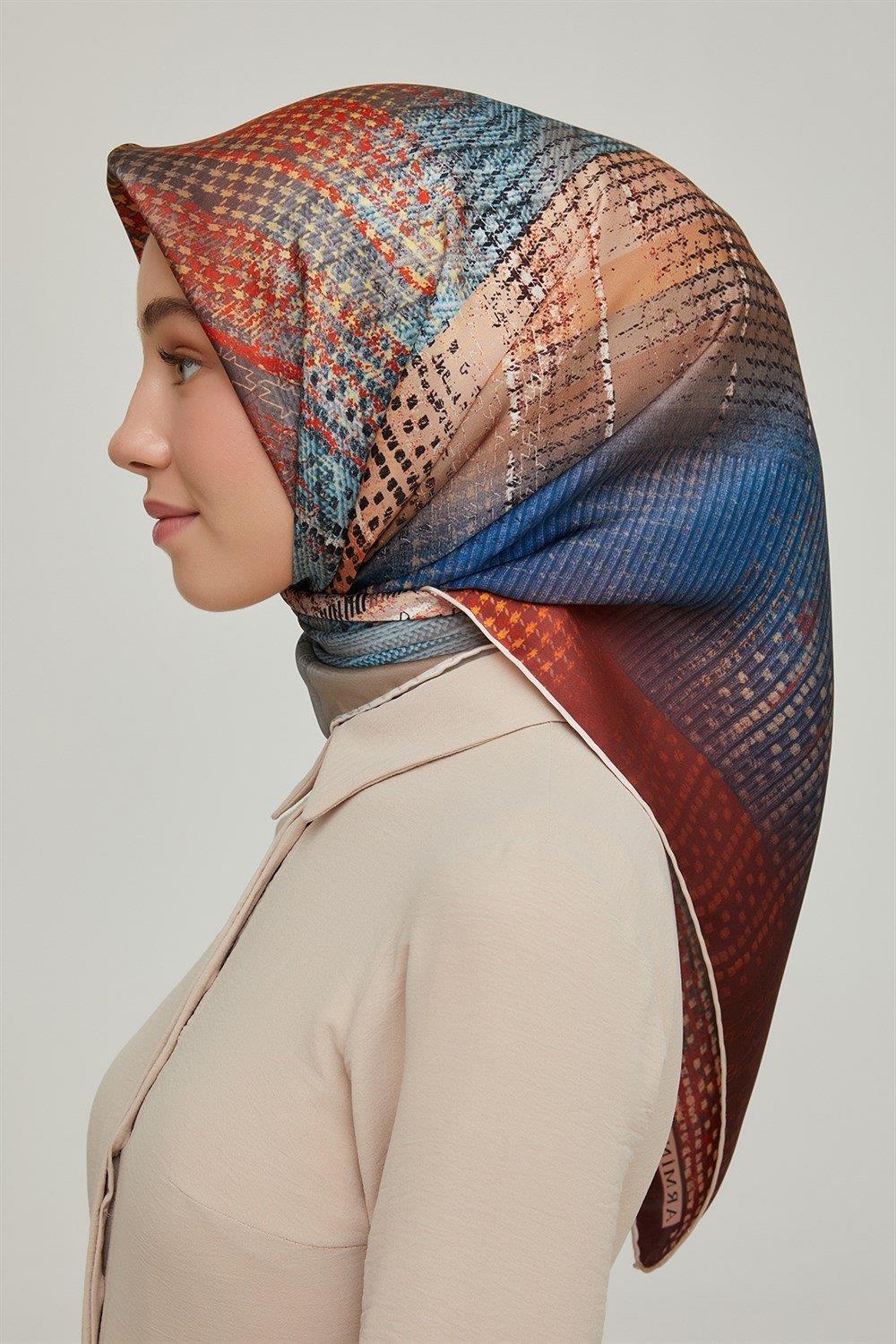 Armine Twill İpek Eşarp 8602-33T