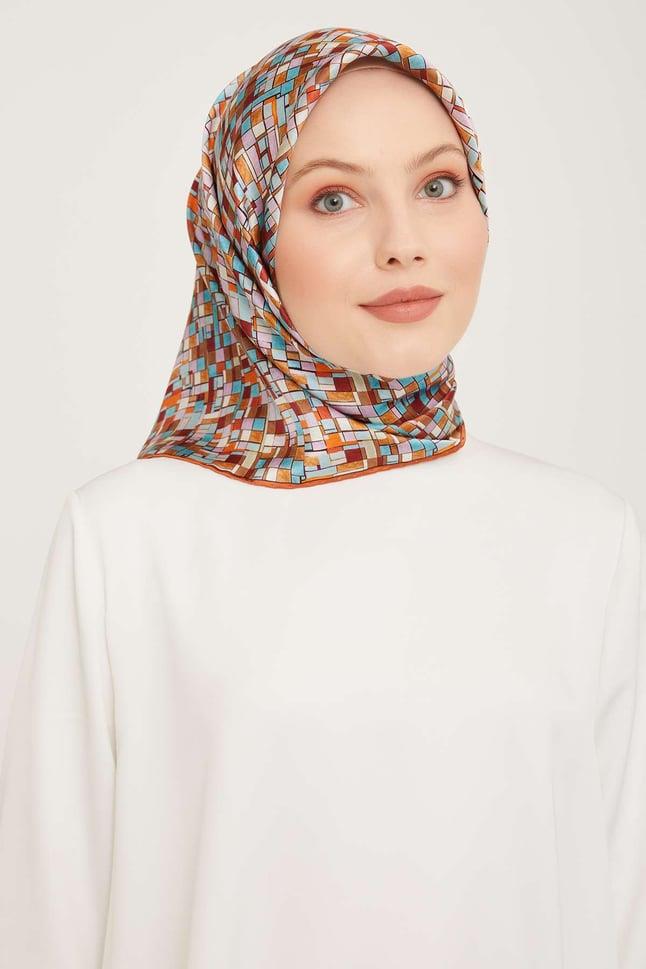 Armine Twill İpek Eşarp 9004-07T