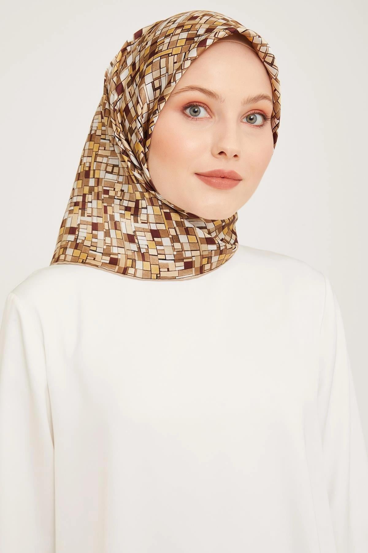 Armine Twill İpek Eşarp 9004-42T