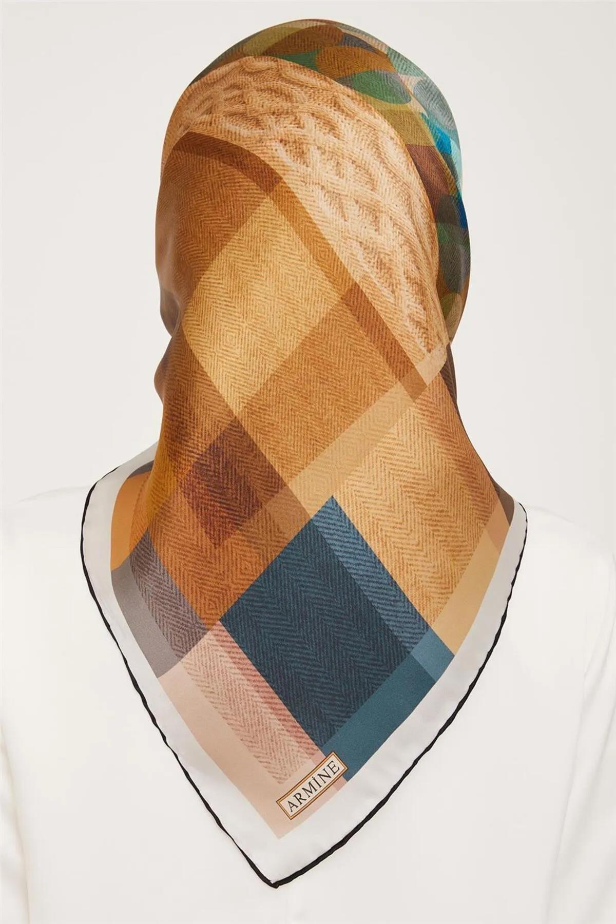 Armine Twill İpek Eşarp 9009-34T