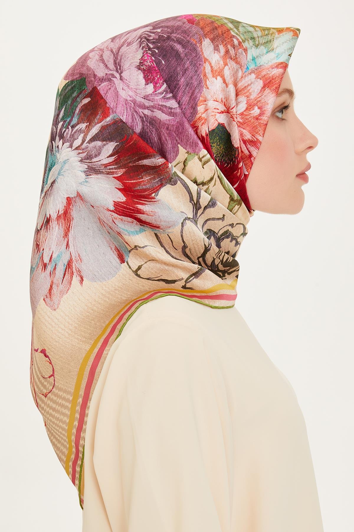 Armine Twill İpek Eşarp 9220-35T