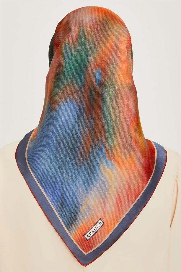Armine Twill İpek Eşarp 9233-80T