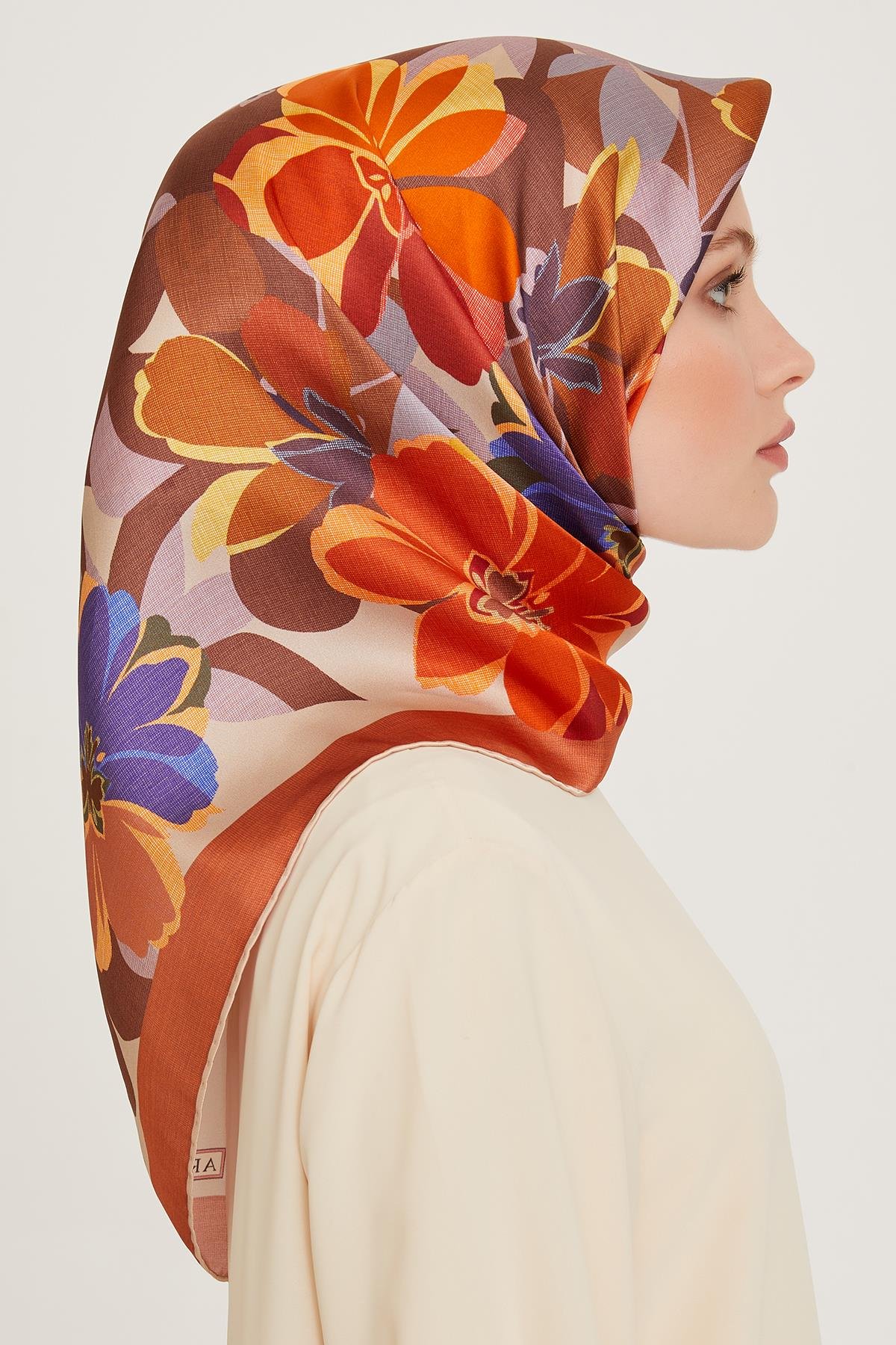 Armine Twill İpek Eşarp 9238-32T