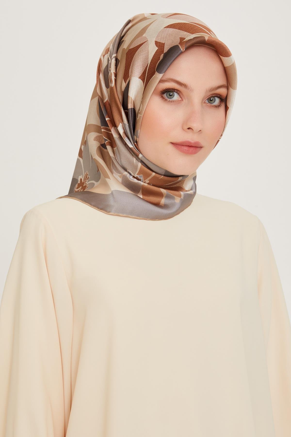 Armine Twill İpek Eşarp 9238-52T
