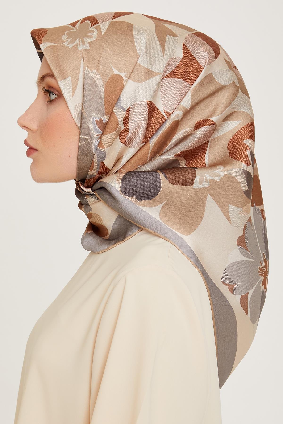 Armine Twill İpek Eşarp 9238-52T