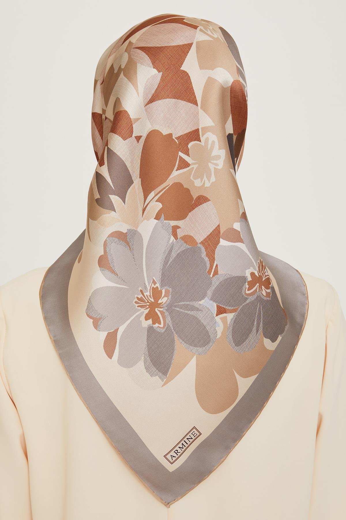Armine Twill İpek Eşarp 9238-52T