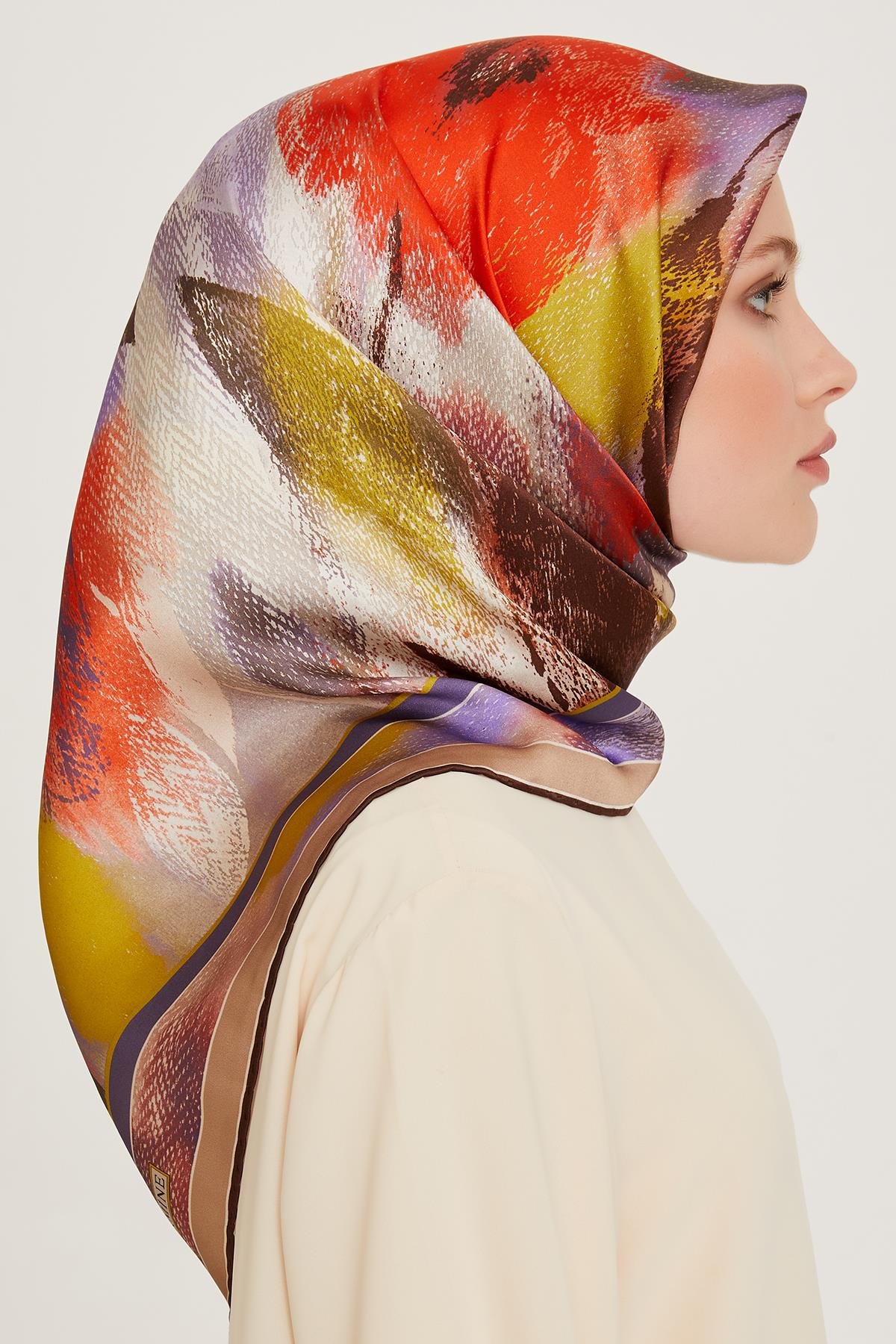 Armine Twill İpek Eşarp 9240-80T