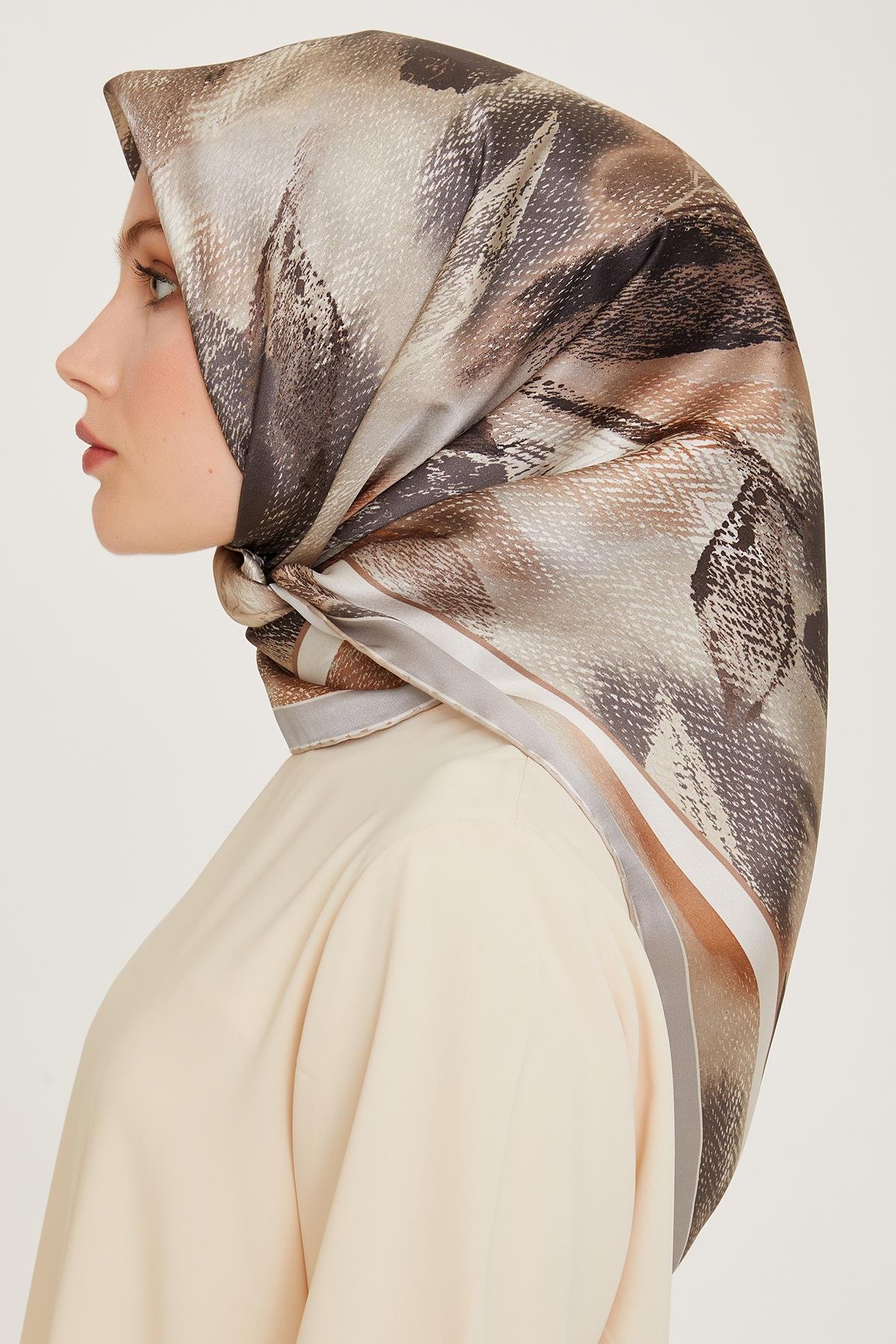 Armine Twill İpek Eşarp 9240-83T