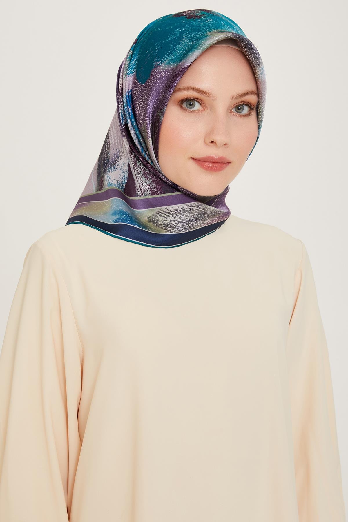 Armine Twill İpek Eşarp 9240-84T