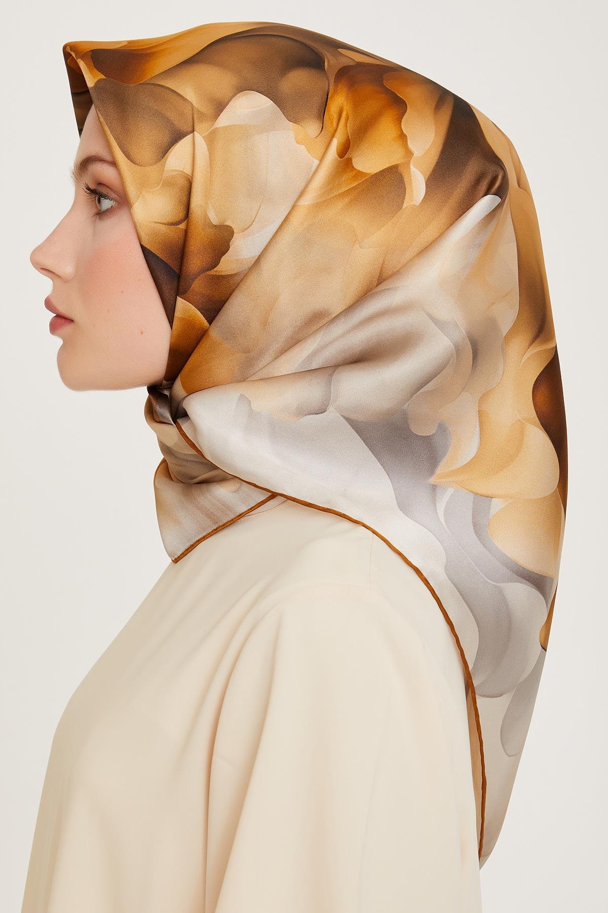 Armine Twill İpek Eşarp 9244-07T