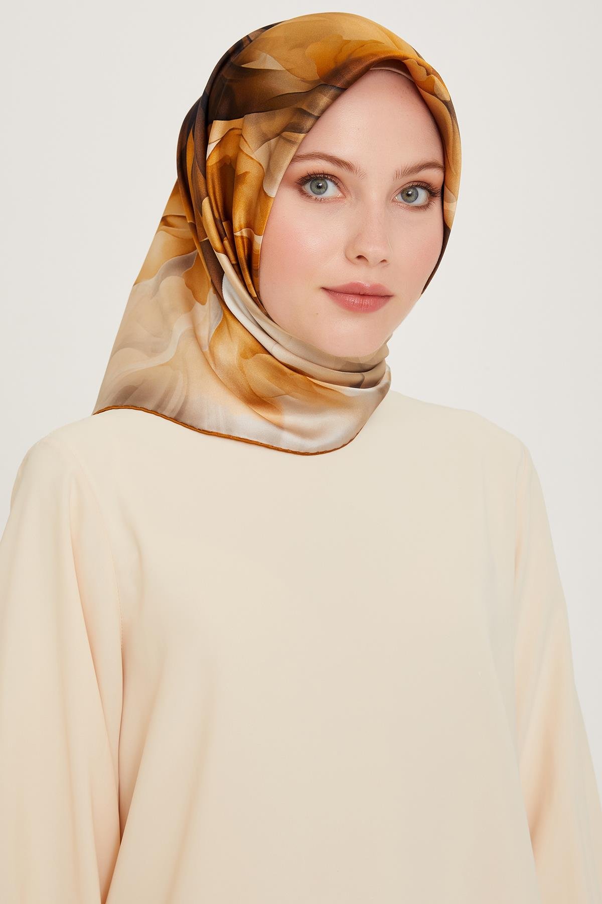 Armine Twill İpek Eşarp 9244-07T