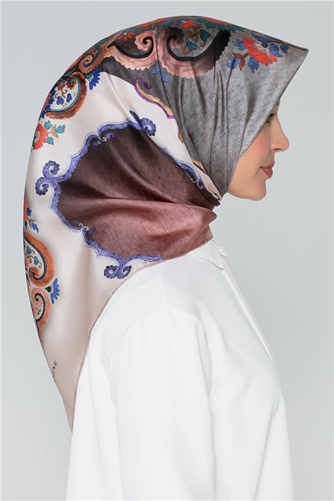 Armine Twill Nostalji İpek Eşarp 18Ya7851 47