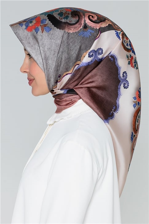 Armine Twill Nostalji İpek Eşarp 18Ya7851 47