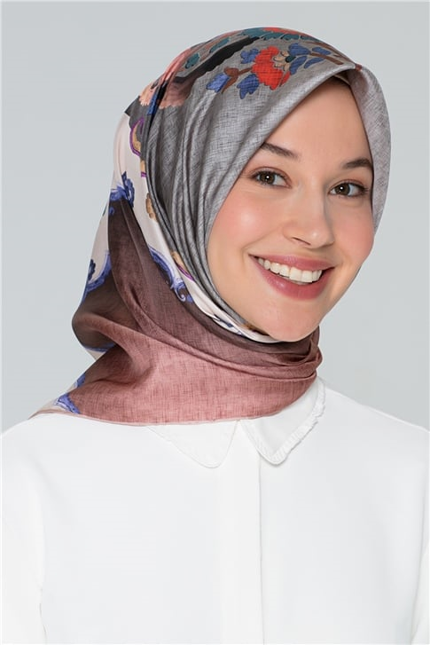 Armine Twill Nostalji İpek Eşarp 18Ya7851 47