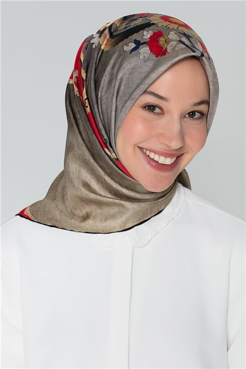Armine Twill Nostalji İpek Eşarp 18Ya7851 45
