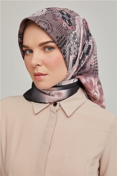 Armine Twill Polyester Eşarp 00Oaat44 01