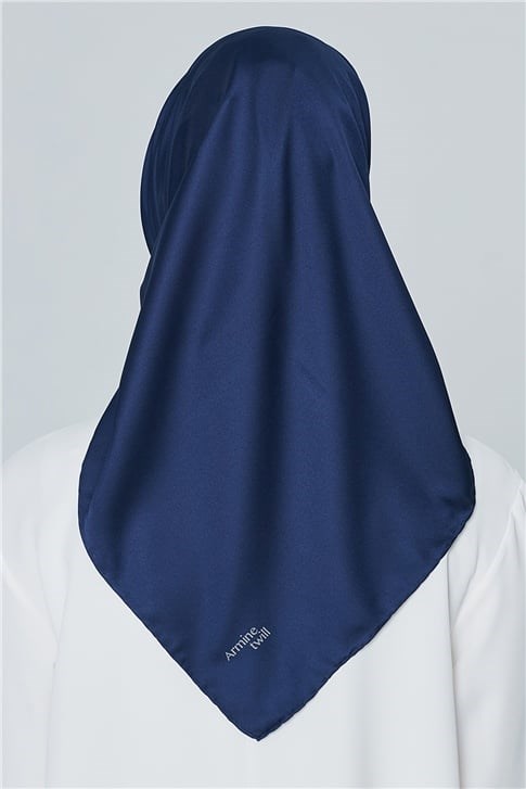 Armine Twill Rayon Eşarp 00Oa0444 Lacivert