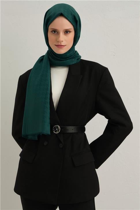 Armine Viscon Kazayağı Desen Şal 01