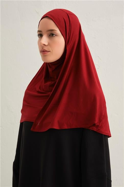 Armine Viskon Türban Şal BORDO