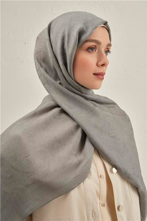 Armine Woolair Dalga Monogram Şal 1 20