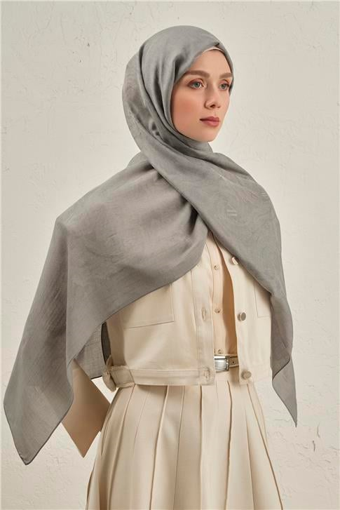 Armine Woolair Dalga Monogram Şal 1 20