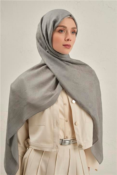 Armine Woolair Dalga Monogram Şal 1 20