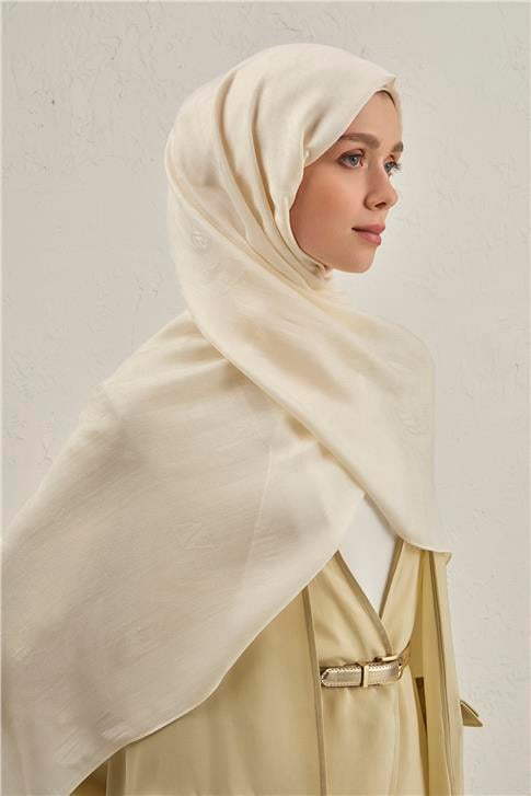 Armine Woolair Dalga Monogram Şal 1 39
