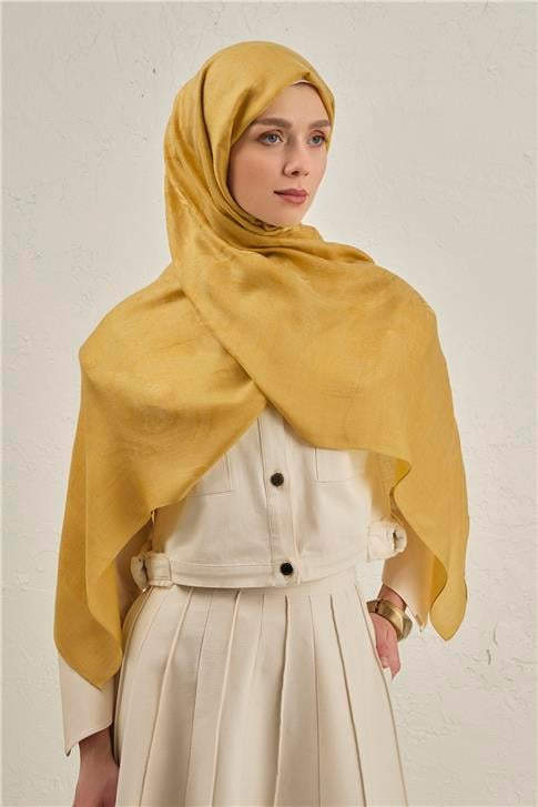 Armine Woolair Dalga Monogram Şal 1 71