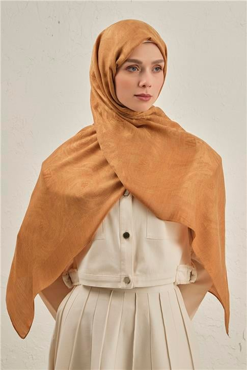 Armine Woolair Dalga Monogram Şal 1 72