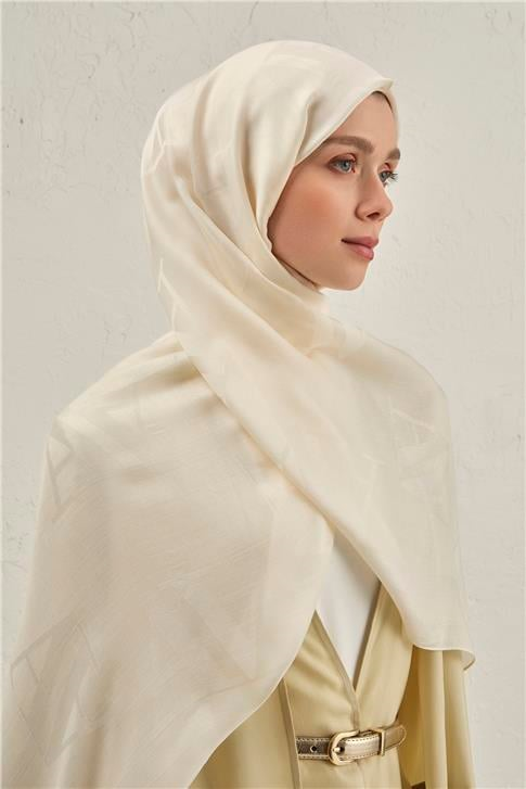 Armine Woolair Harf Monogram Şal 2 39
