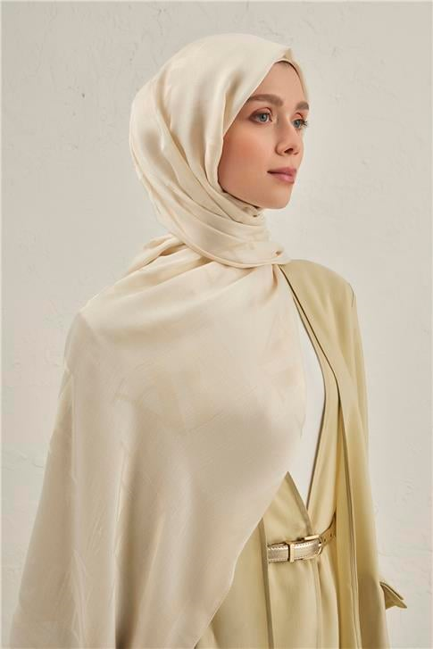 Armine Woolair Harf Monogram Şal 2 60