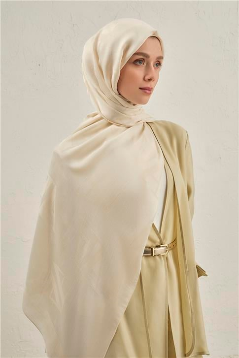 Armine Woolair Harf Monogram Şal 2 60