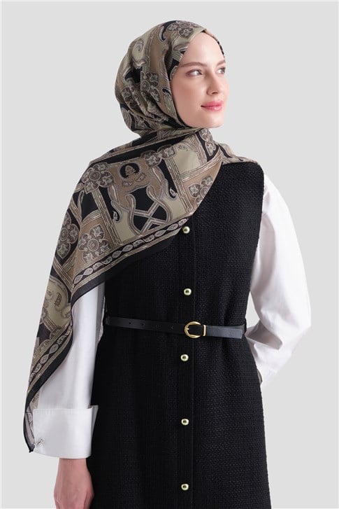 Armine Yün İpek Harmony Şal 5517 05