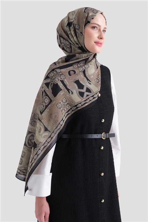 Armine Yün İpek Harmony Şal 5517 05