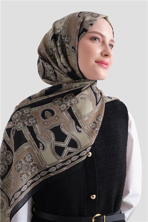 Armine Yün İpek Harmony Şal 5517 05