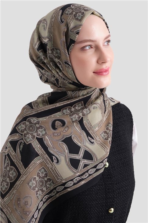 Armine Yün İpek Harmony Şal 5517 05