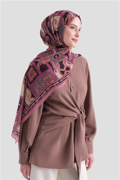 Armine Yün İpek Harmony Şal 5517 34