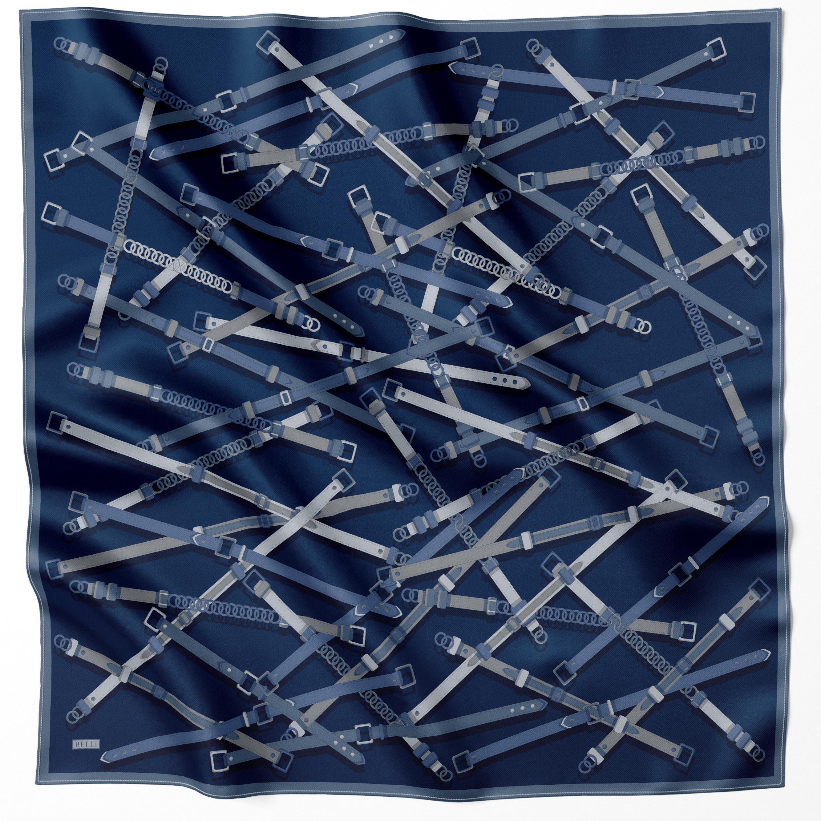 Belli Saf İpek Eşarp 4200-52
