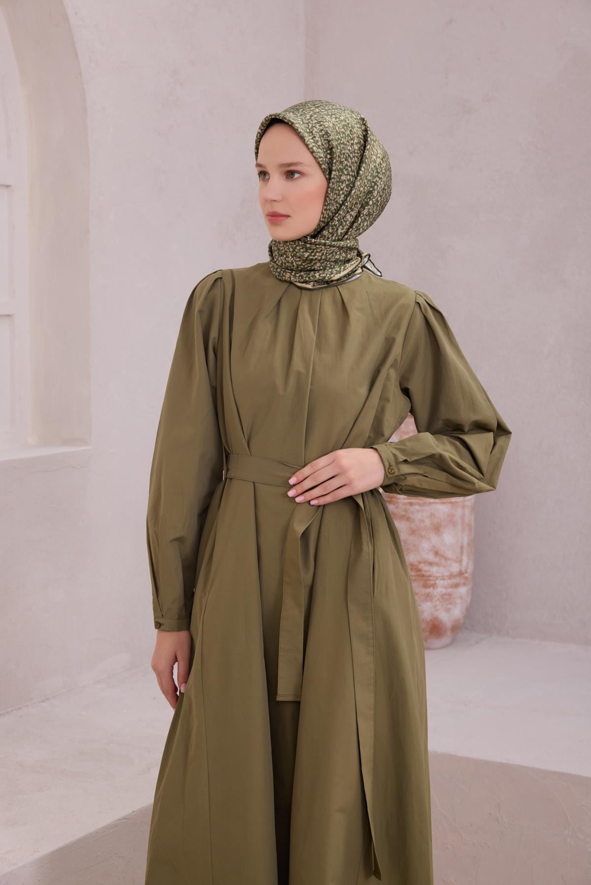 Belli Saf İpek Eşarp 4208-06